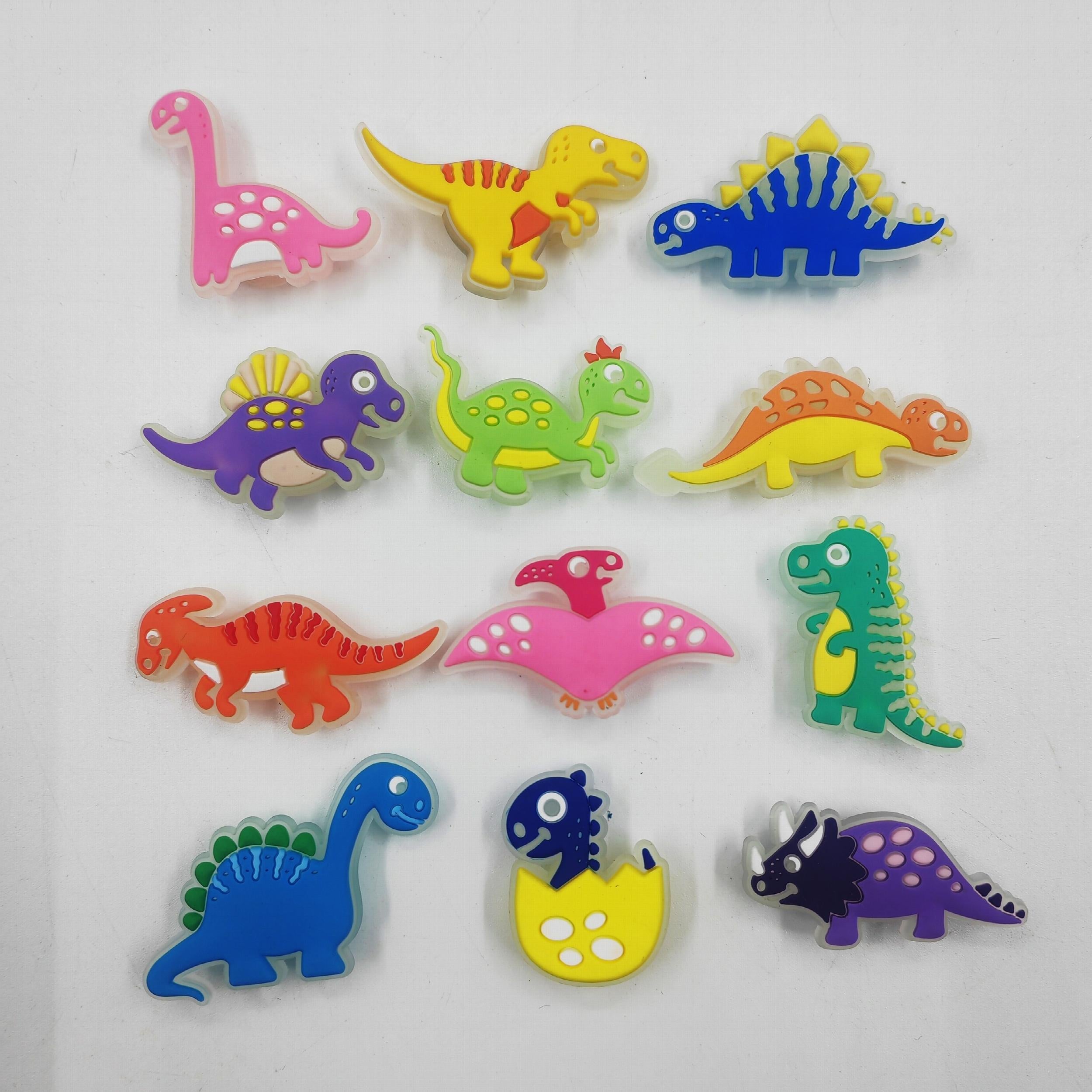 Dinosaur Shoe Charms Pins for Boys Shoes Bracelets Themed Party Favor