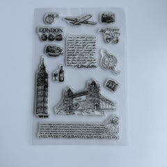 Transparent Cartoon Stamp Hand Account Stamp for Card Making