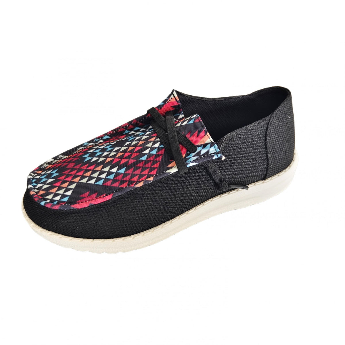 Women's Canvas Lace Up Sneakers Lightweight Casual Outdoor Shoes