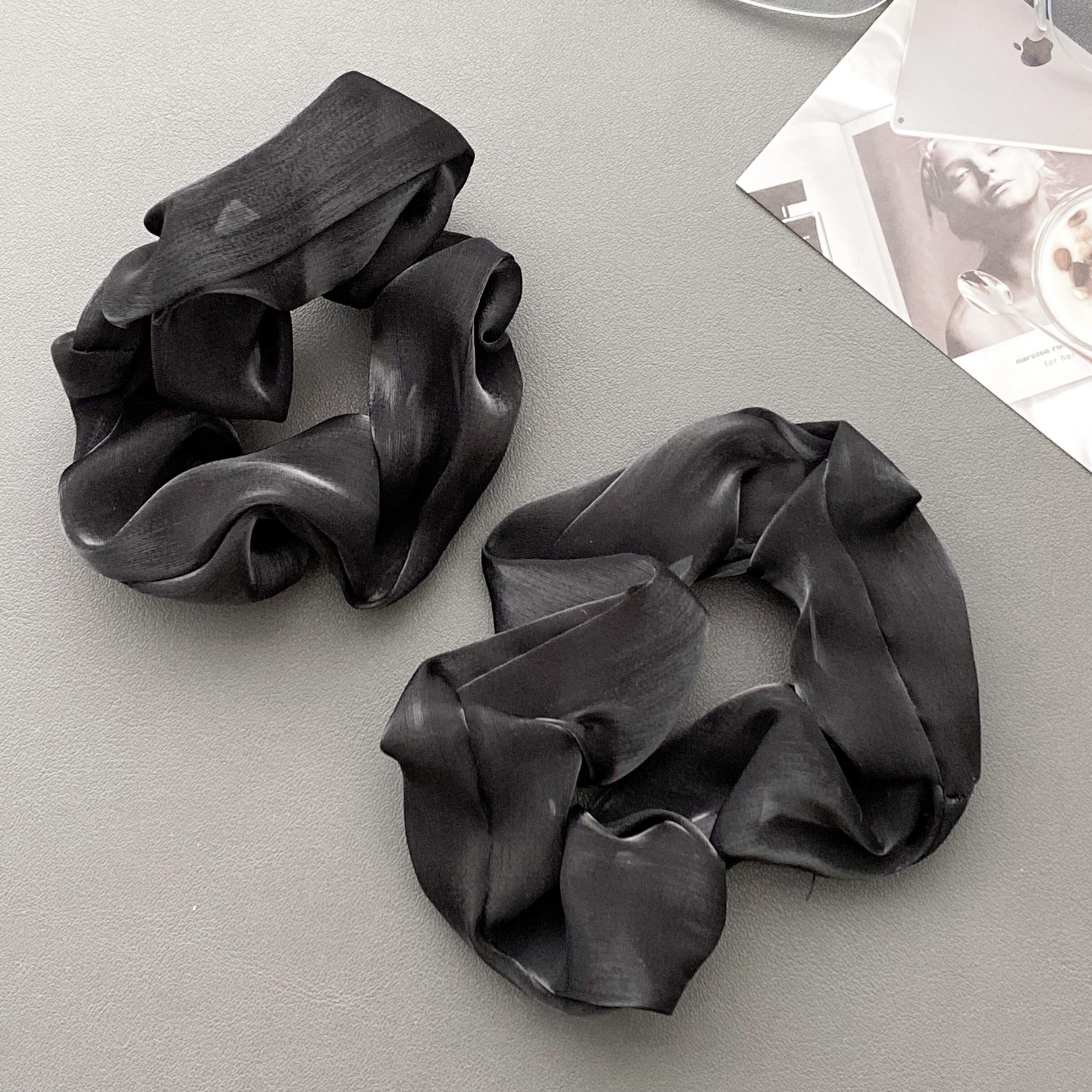 Organza Scrunchies Hair Rope Ponytail Holder