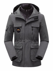 Winter Windbreaker with Detachable Inner Liners - Outdoor Gear for Men and Women
