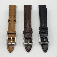 Brown Light Brown Leather Watch Strap for Watches