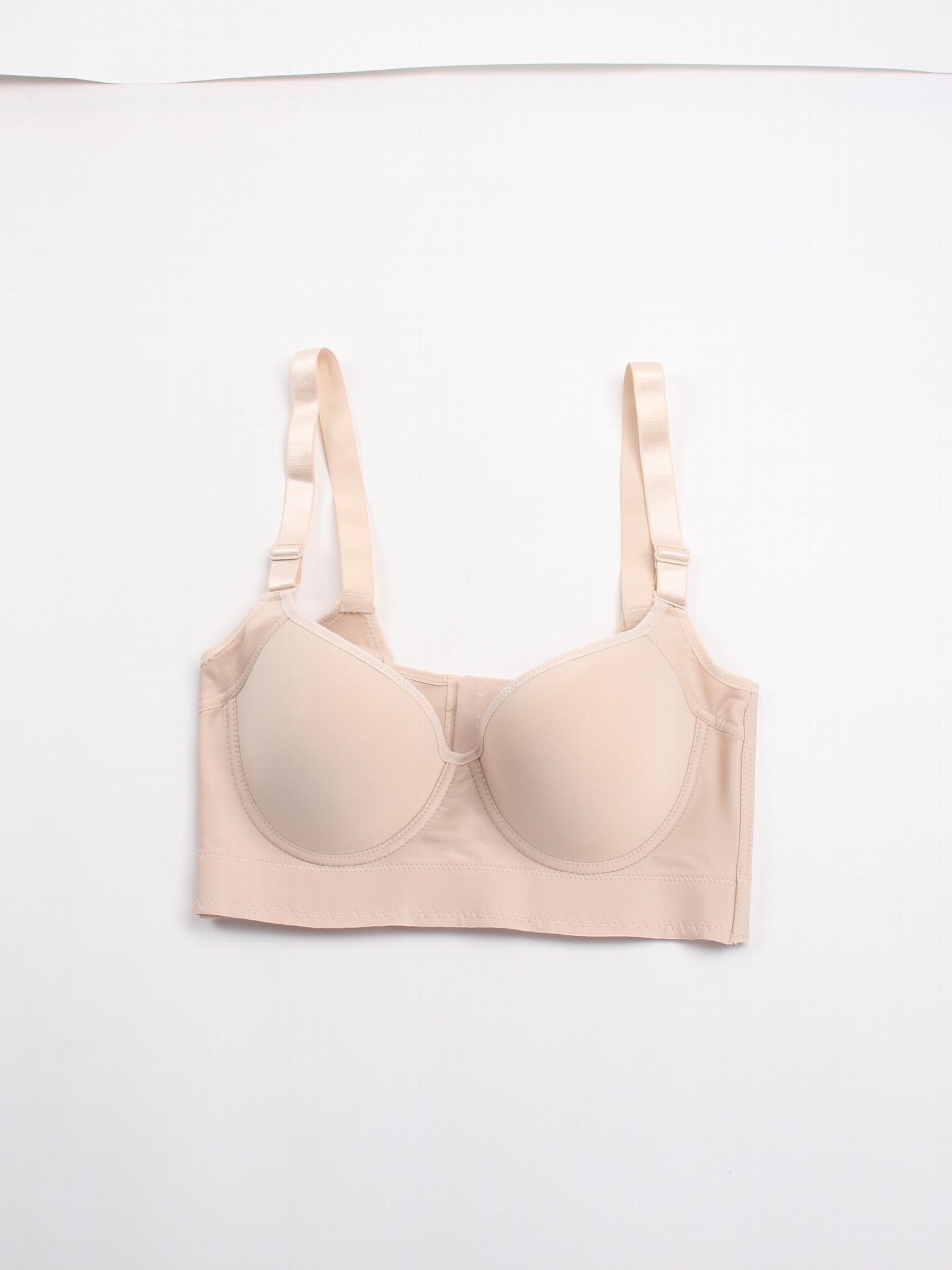Solid Push Up Bra Comfy Anti-Sag Everyday Women's Lingerie