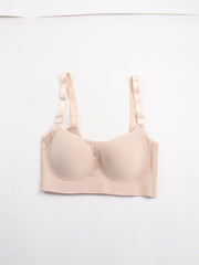 Solid Push Up Bra Comfy Anti-Sag Everyday Women's Lingerie
