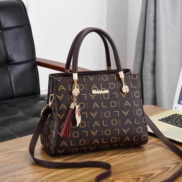 Women's Shoulder Bag Large Capacity Mother Bag, Autumn Winter Middle-Aged