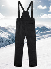 Men's Winter Thick Trouser & Suspenders Ski Wear