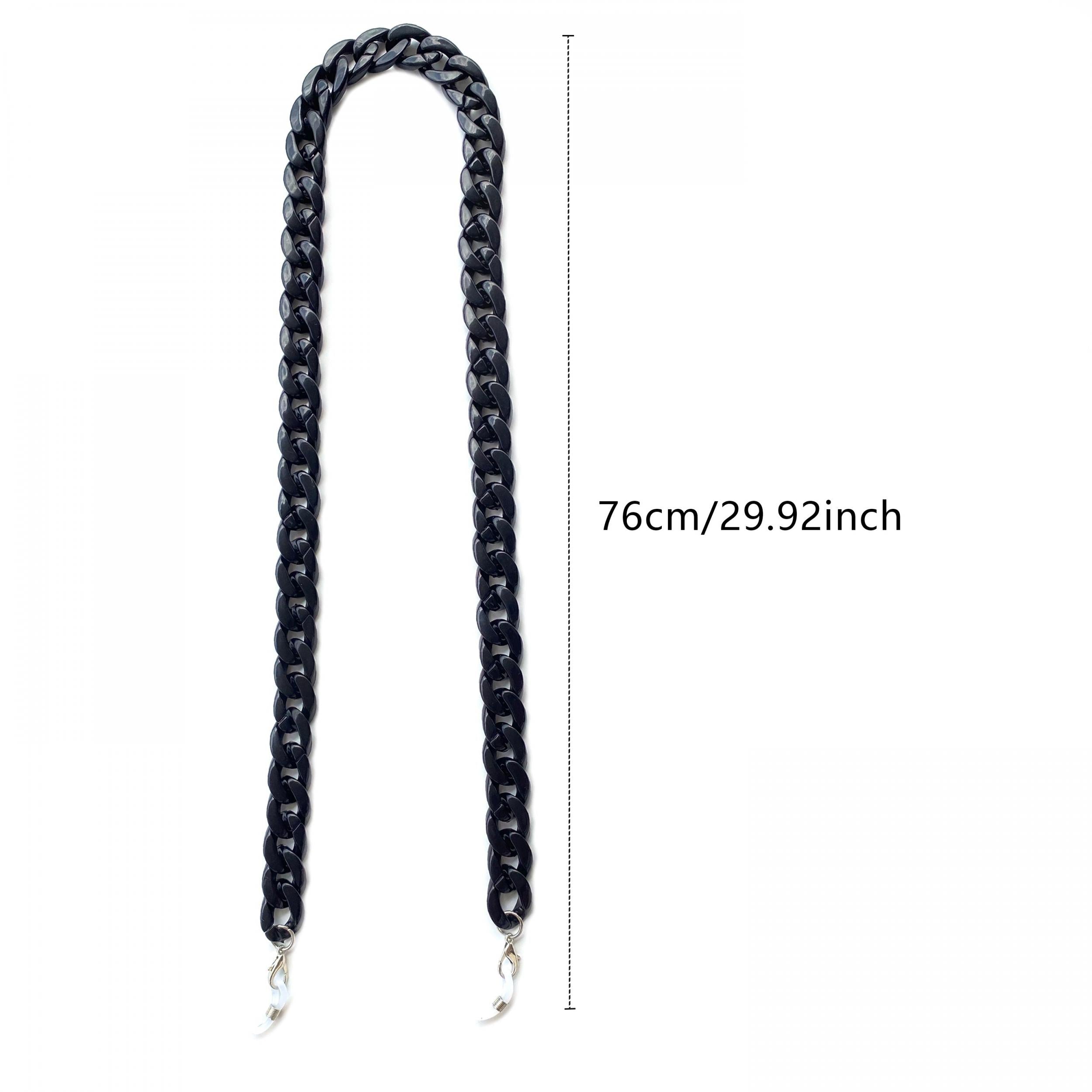 Acrylic Mask Lanyard Glasses Rope Non Slip Chain Necklace Accessories