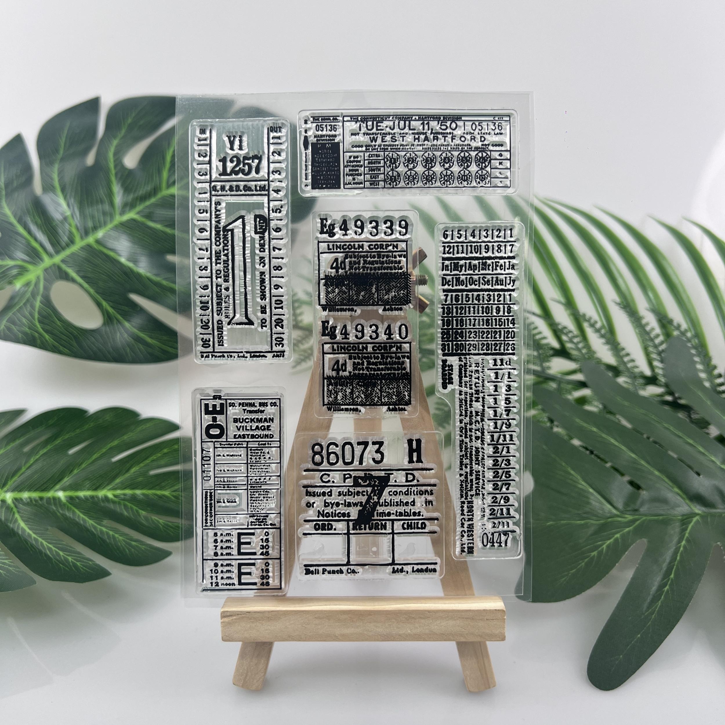 1pc Number Stamps Stencils DIY Scrapbook Embossing