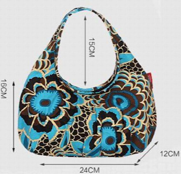 Canvas Print Lady Handbag One Shoulder