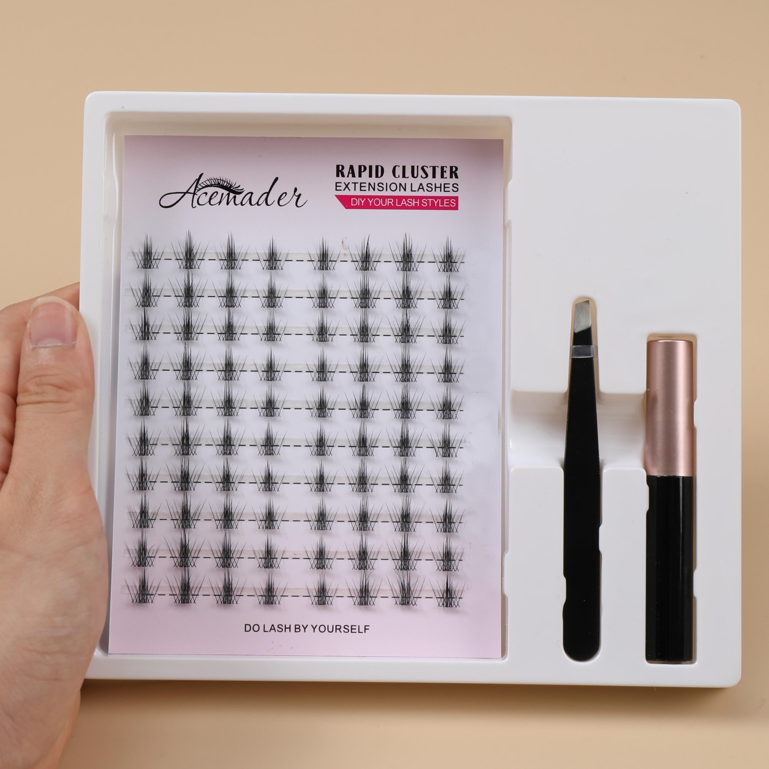 Self-adhesive Cluster Eyelashes Set DIY Extension