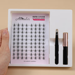Self-adhesive Cluster Eyelashes Set DIY Extension