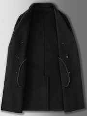 Men's Wool Blend Coat Fall Winter Overcoat