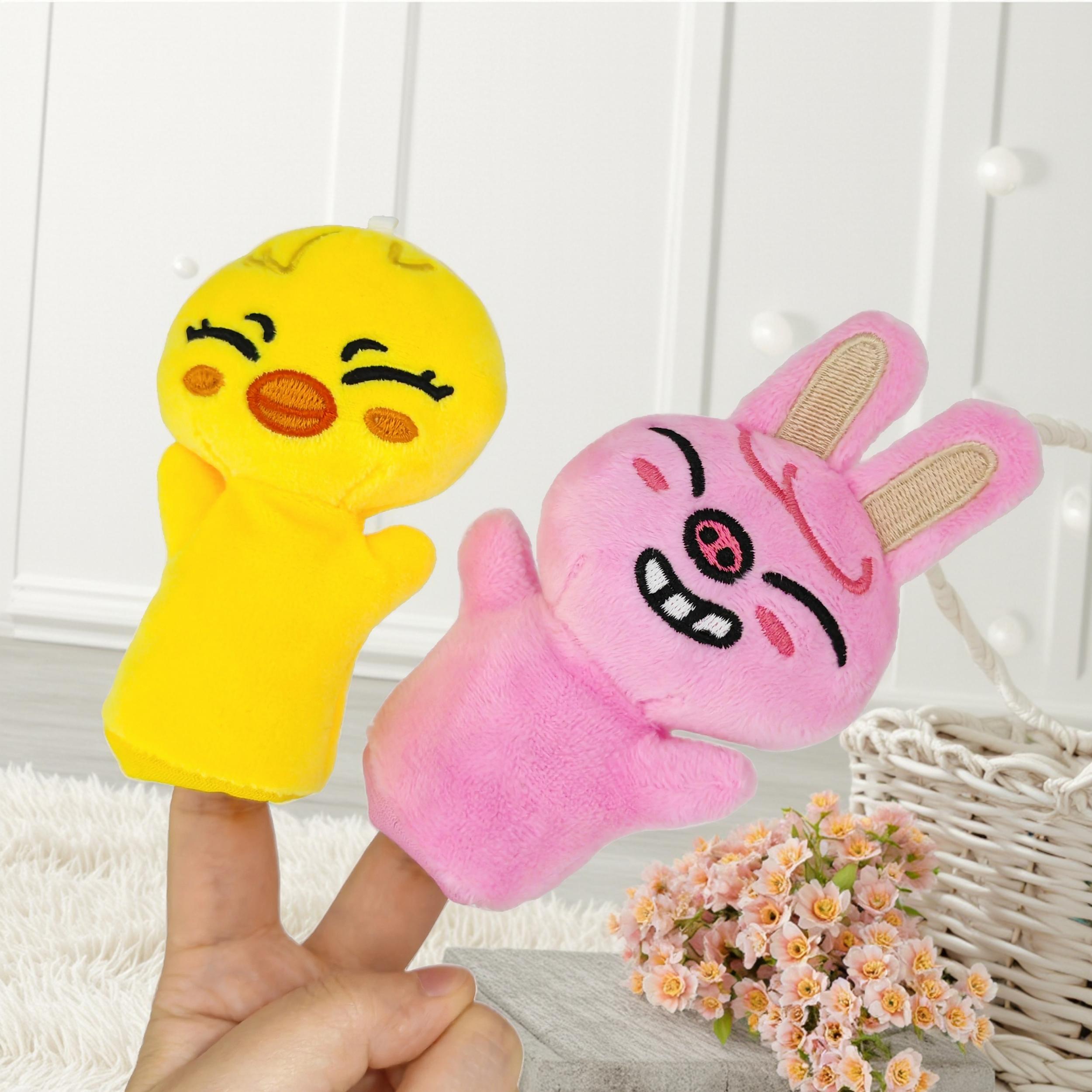 2 Pack Puppy Plush Toy Interactive Dolls Soft Polyester Pet Playful Decor