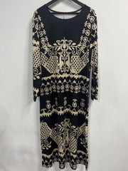  Boho Dress Women's Plus Tribal Print Maxi Dress