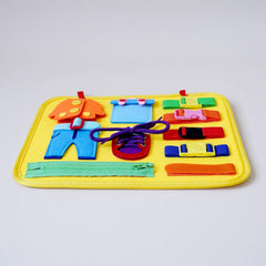 11pcs Montessori Busy Board Toy for 1-4 Year Olds - Educational Travel Toys