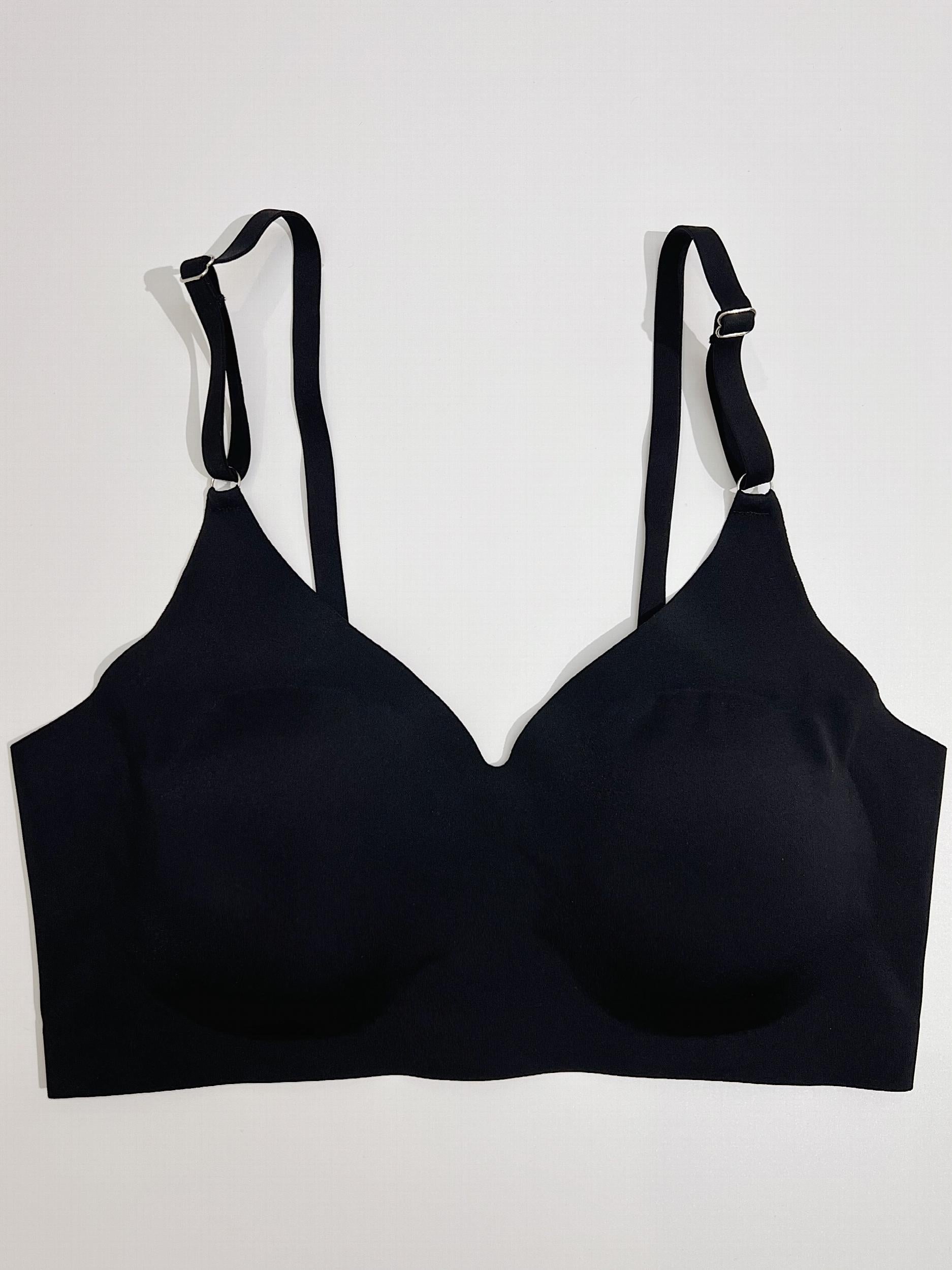 Seamless Vest Bra Soft & Comfy Stretchy Solid Everyday Bra