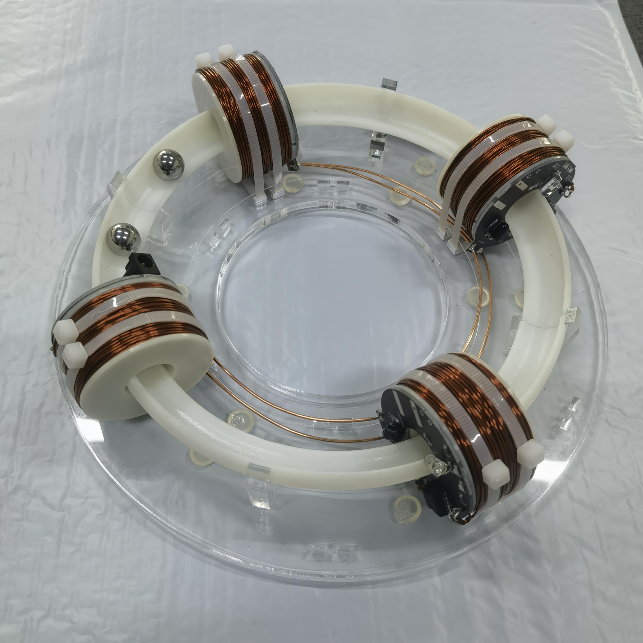 Transparent Acrylic Circular Cyclotron Demonstration Device