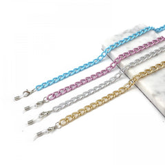 Metal Glasses Chain Stylish Anti-Slip Lanyard Strap Reading Glasses Retainer