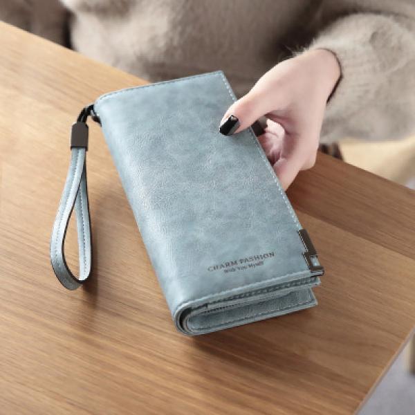 Women's Long Zipper Handbag Mobile Bag