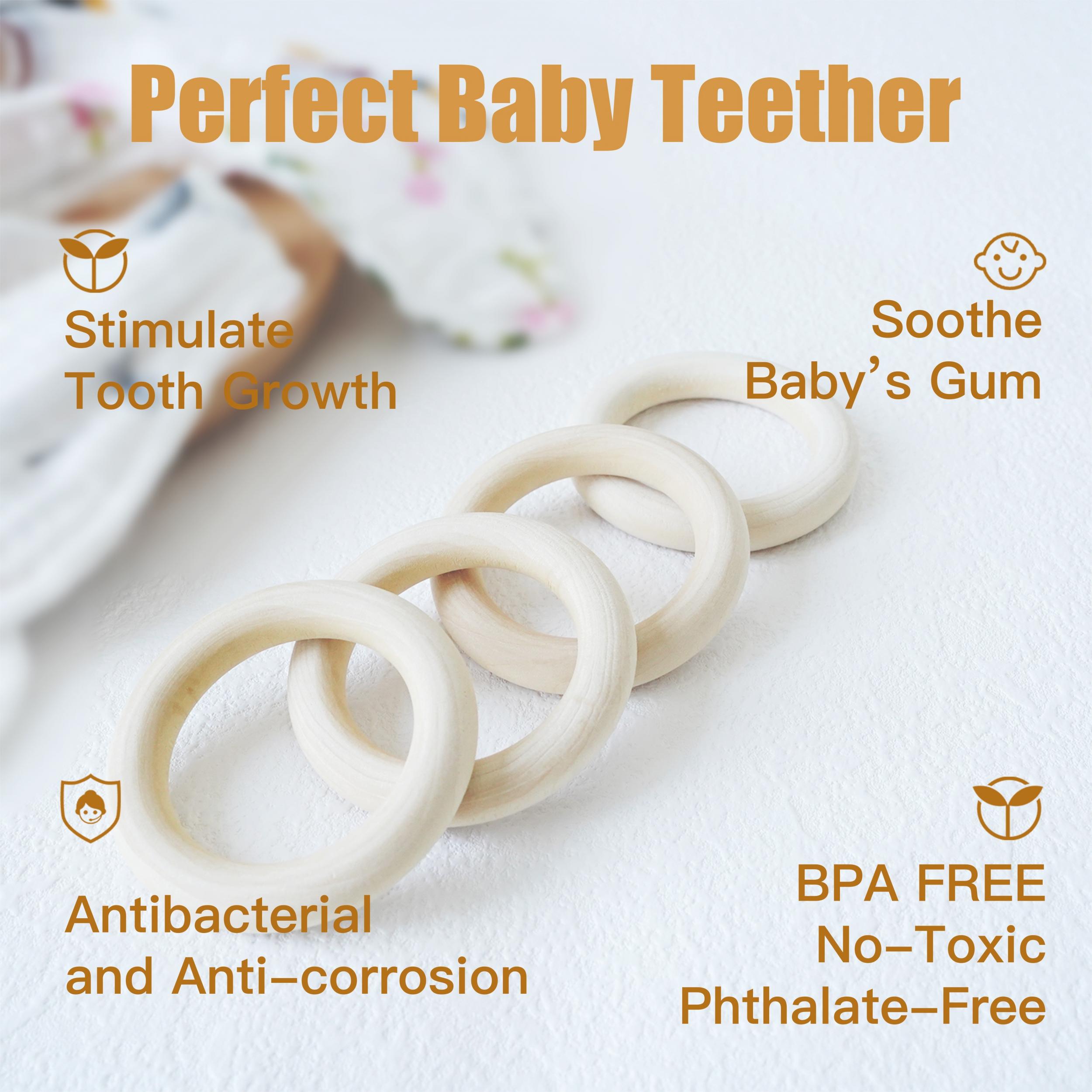 Baby Sleeping Soothing Towel Little Rabbit Gauze Wooden Teether