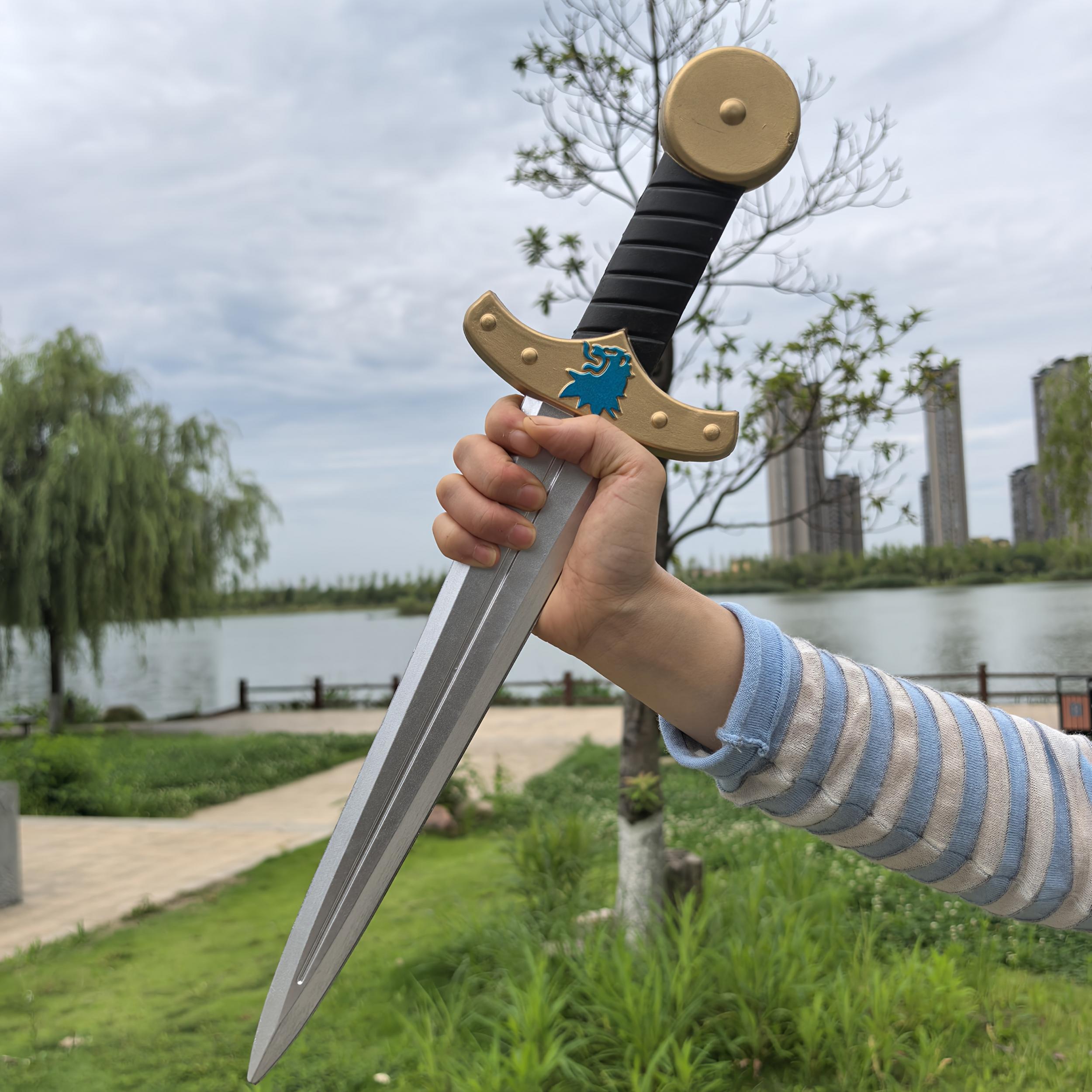Foam Sword Shield Set - Lightweight Stage Performance Props