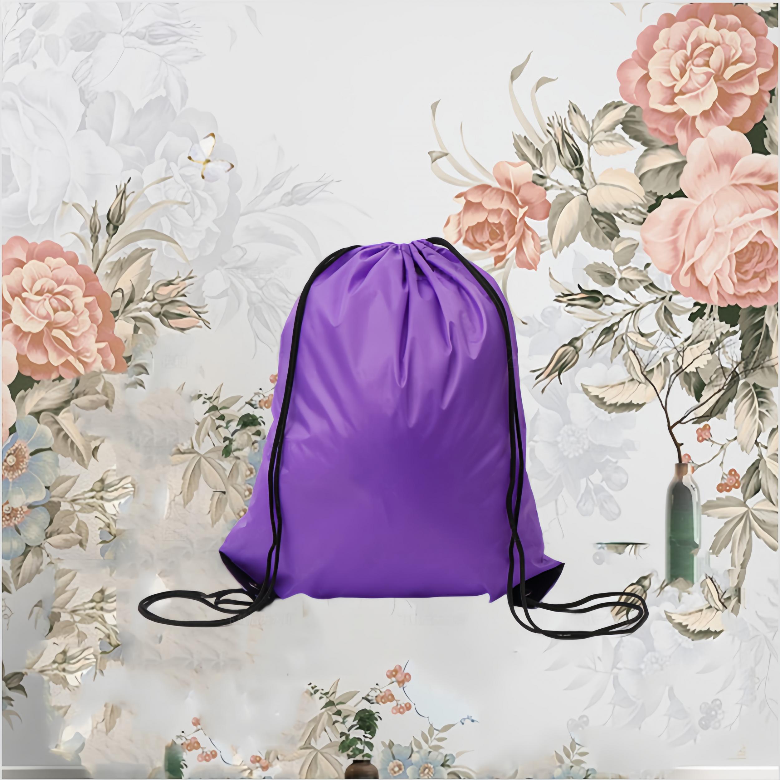 Large Capacity Sport Drawstring Bag 16.5 x 13.4 Inch Lightweight & Waterproof