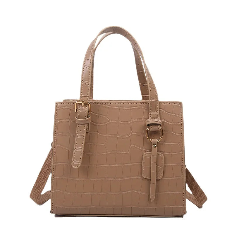 Stone Pattern Large-capacity Messenger Bag for Women