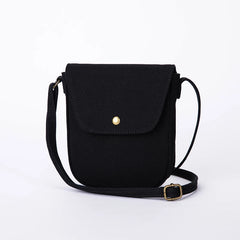 Japanese Canvas Messenger Bag Single Shoulder Female Mobile Phone Bag