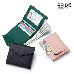Lychee Pattern Wallet Women's RFID Coin P