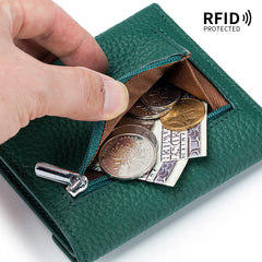 Lychee Pattern Wallet Women's RFID Coin P
