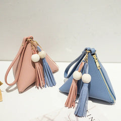 Triangle Women Clutch Hand Bag Lady Clutches Casual Phone Package