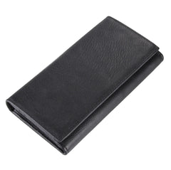 Leather Long Wallet First Layer Cowhide Handbag Clip Wallet