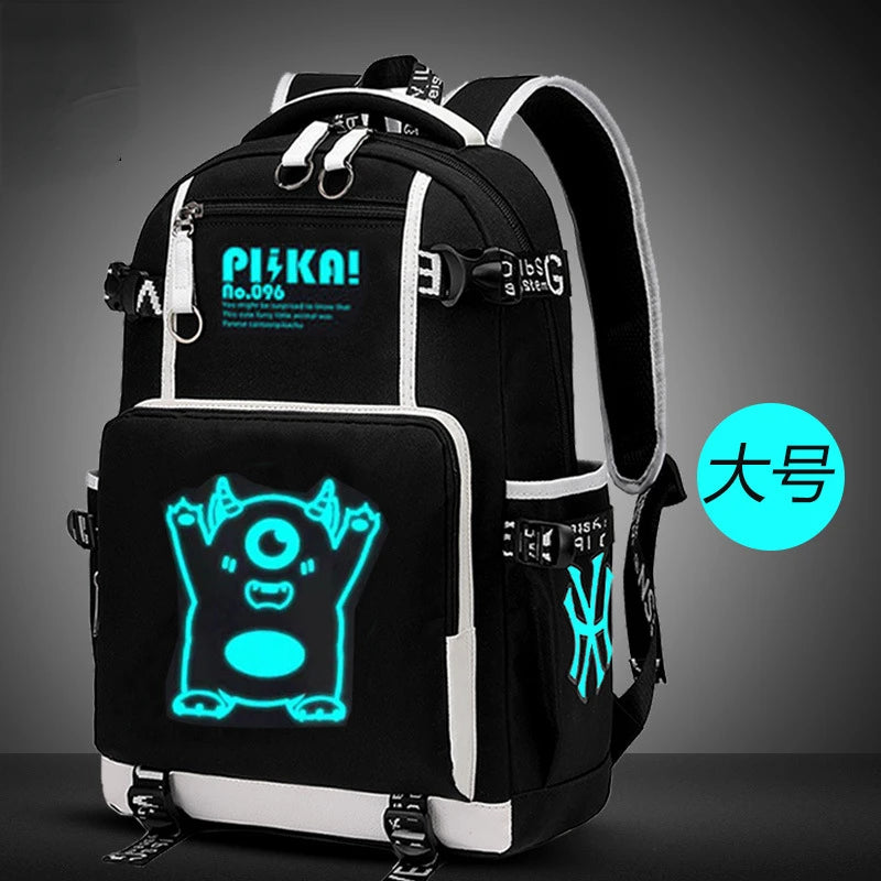 Luminous Kids School Backpack Waterproof Primary Schoolbag