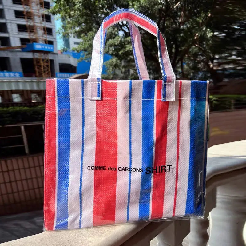 Women's Trended Shoulder Tote Bag Water Proof PVC Large Capacity Handbag