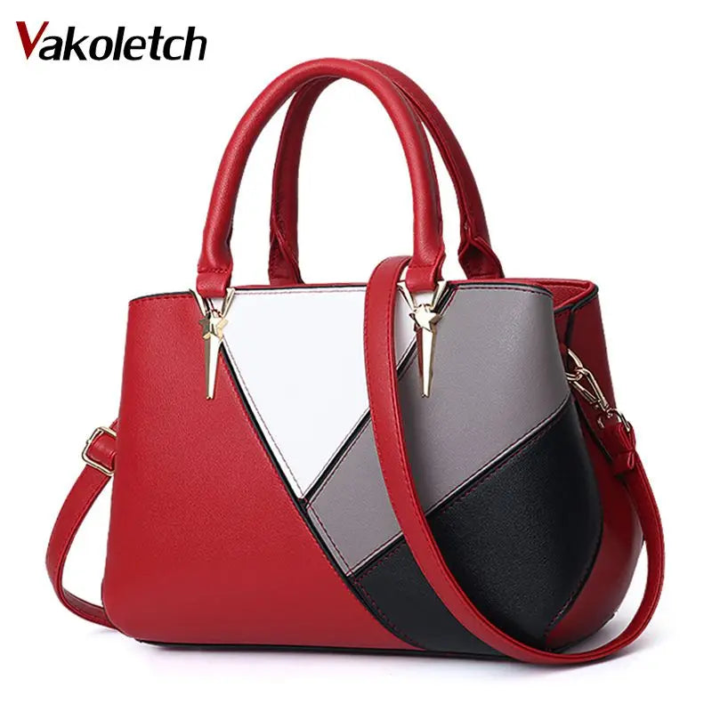 Leather Tote Bag Women's Handbag Shoulder Bag KL768
