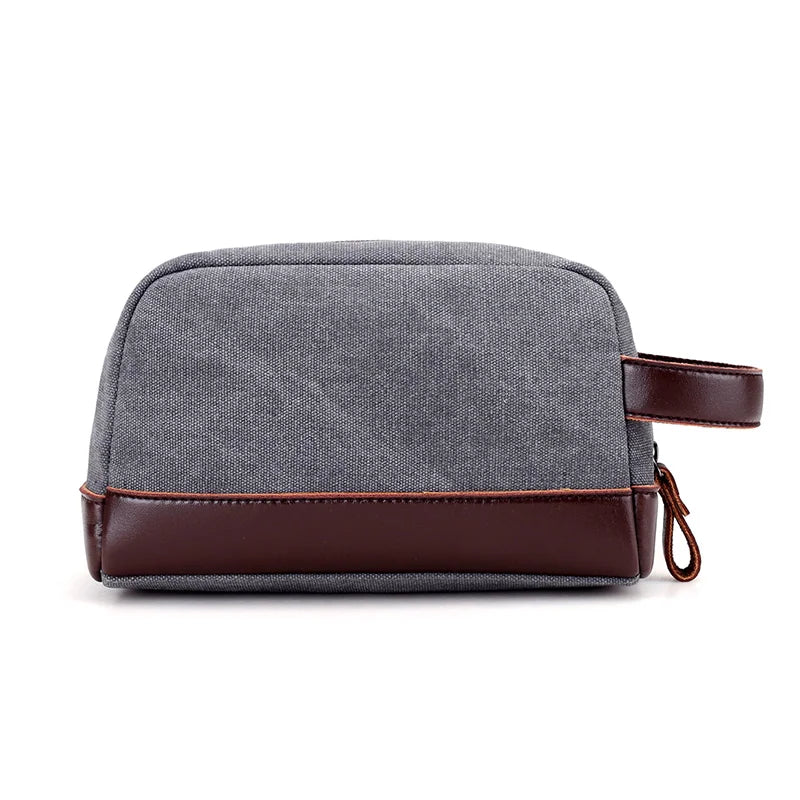 Vintage Canvas Small Handbag for Men and Women