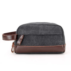 Vintage Canvas Small Handbag for Men and Women