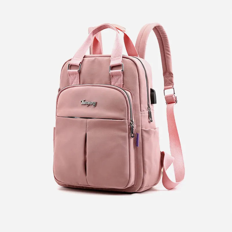 Women Backpack High Capacity Travel Shoulder Bag Mochilas