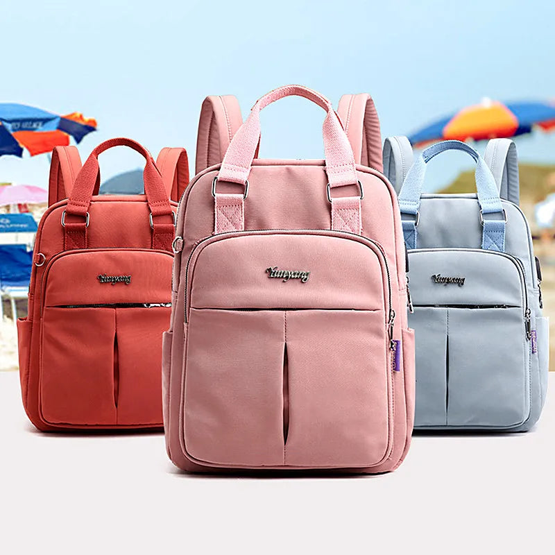 Women Backpack High Capacity Travel Shoulder Bag Mochilas