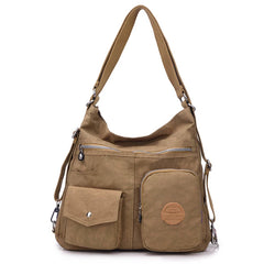 Women Nylon Backpack School Bags For Teenager Casual Female Shoulder Bags