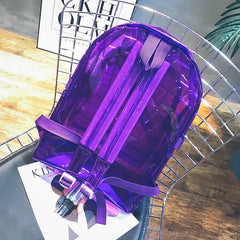 Transparent Shoulder Bag Waterproof Beach Backpack