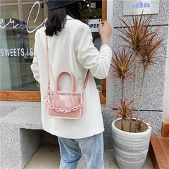 ShengShi Pure & Fresh Jelly Candy Single Shoulder Bag