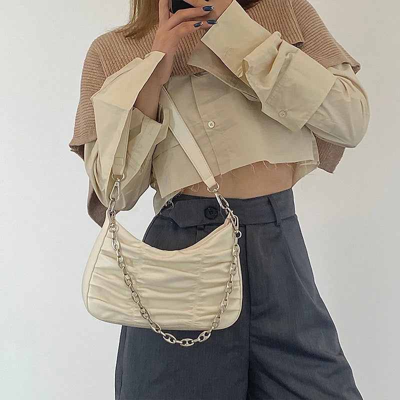 Luxury Women's Bag Soft Leather One Shoulder Crossbody Tote Bag