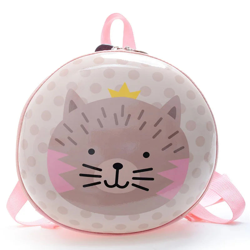 Kindergarten Backpack School Bag Children Animal Backpack Girl Boy Eggshell Bag