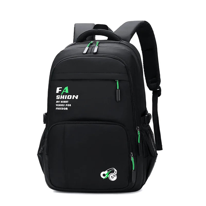 Teen Boys School Bag Laptop Backpack Waterproof Rucksack