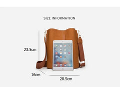 Matte Leather Crossbody Bag for Women