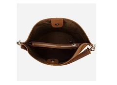 Matte Leather Crossbody Bag for Women