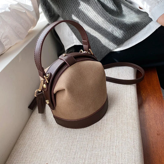 French Crowdsourcing Women's Bag Wave Version Joker Messenger Handbag