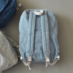 Stacy Denim Backpack Lady Casual Travel Bag