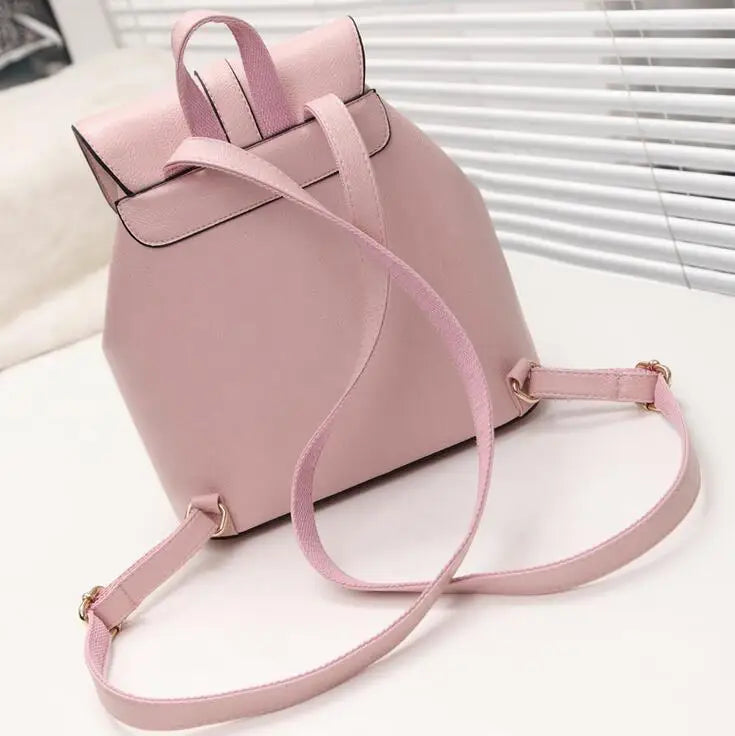 Stacy PU Leather Backpack for Women